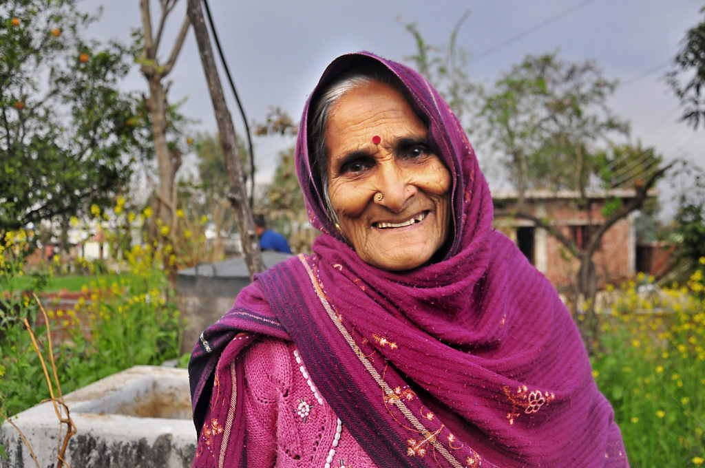 Femme indienne membre d